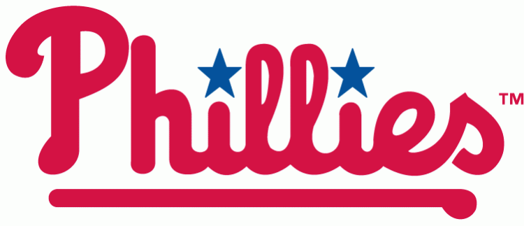 Philadelphia Phillies 1992-2018 Wordmark Logo DIY iron on transfer (heat transfer)